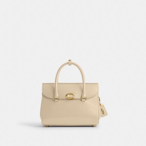 COACH® Broome Carryall Håndtaske Dame Hvide | DKRVI259