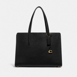 COACH® Carter Carryall Håndtaske Dame Sort | DKWNE254