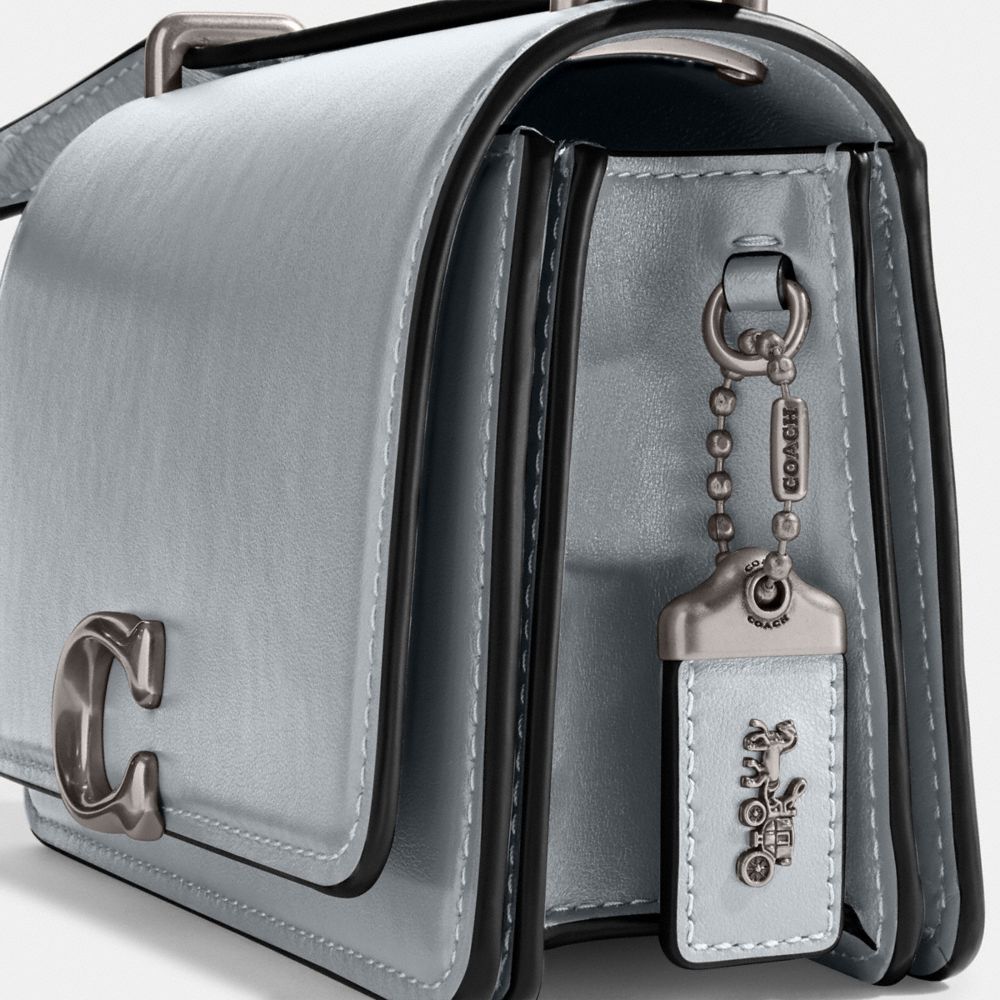 COACH® Bandit Crossbody Taske Dame Sølv Grå Blå | DKPJS317