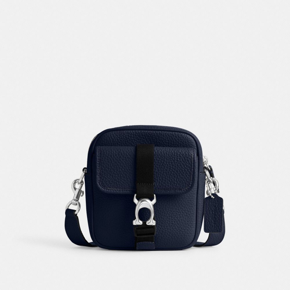 COACH® Beck Crossbody Crossbody Taske Herre Dyb Blå | DKSGV868