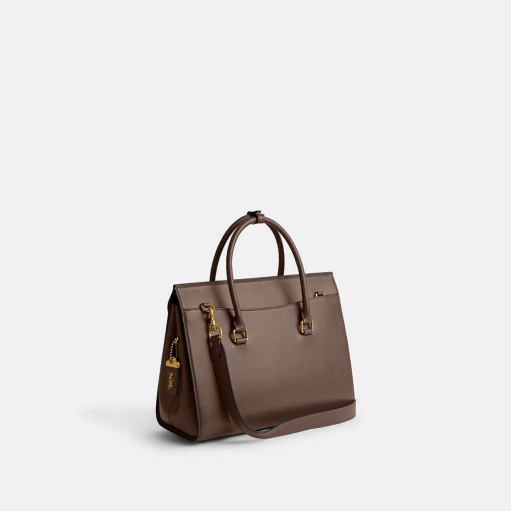 COACH® Broome Carryall 36 Håndtaske Dame Mørkegrå | DKEBU258