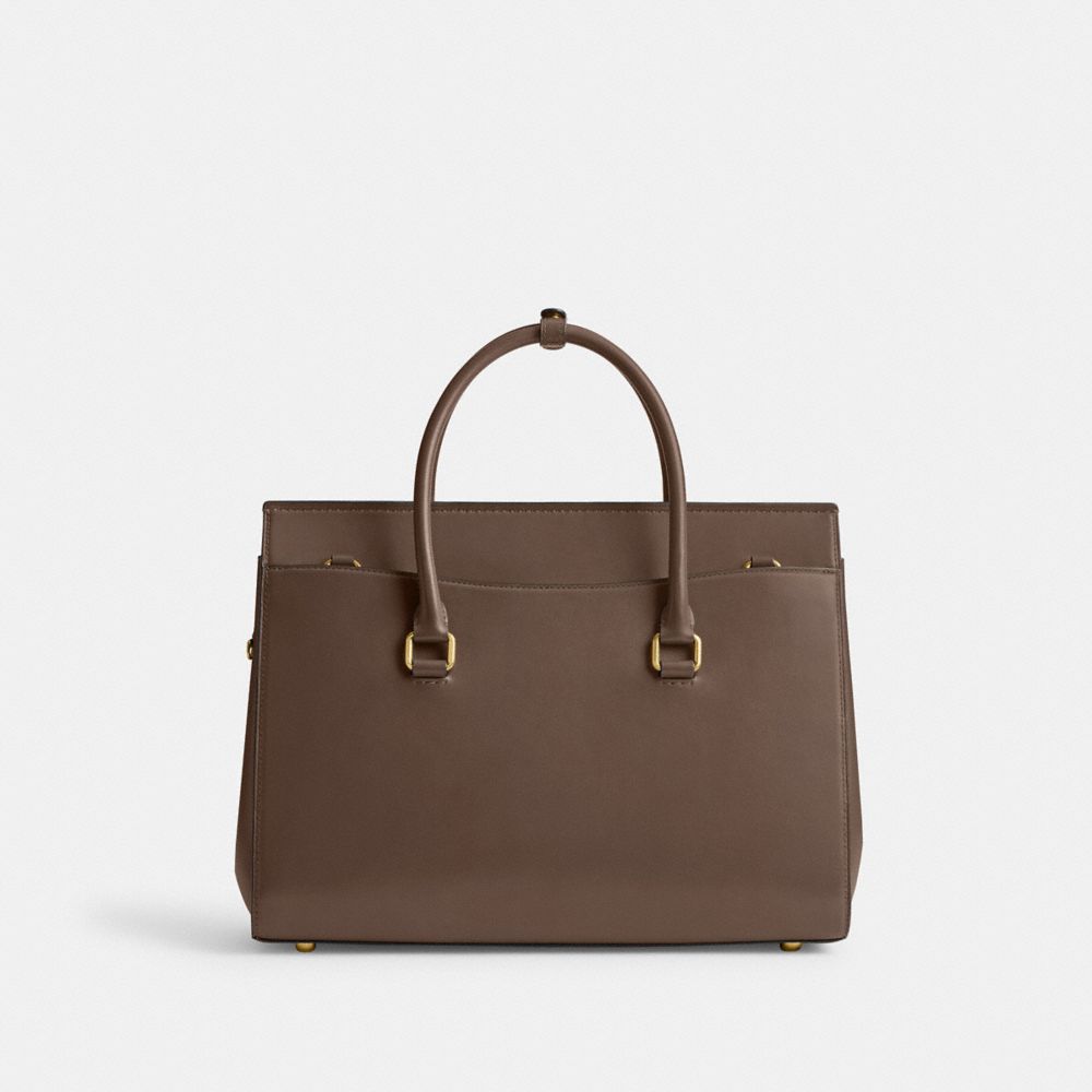 COACH® Broome Carryall 36 Håndtaske Dame Mørkegrå | DKEBU258