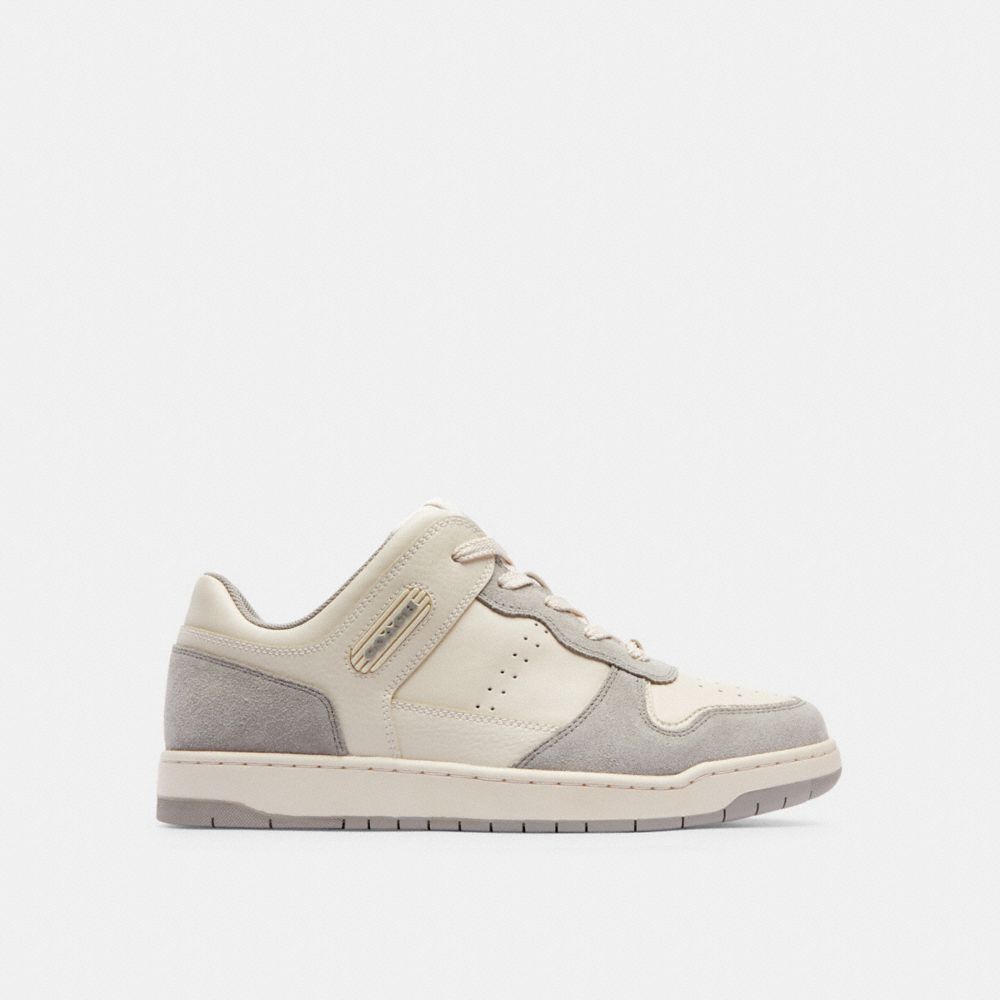 COACH® C201 Low Top Sneakers Dame Grå | DKPJR714