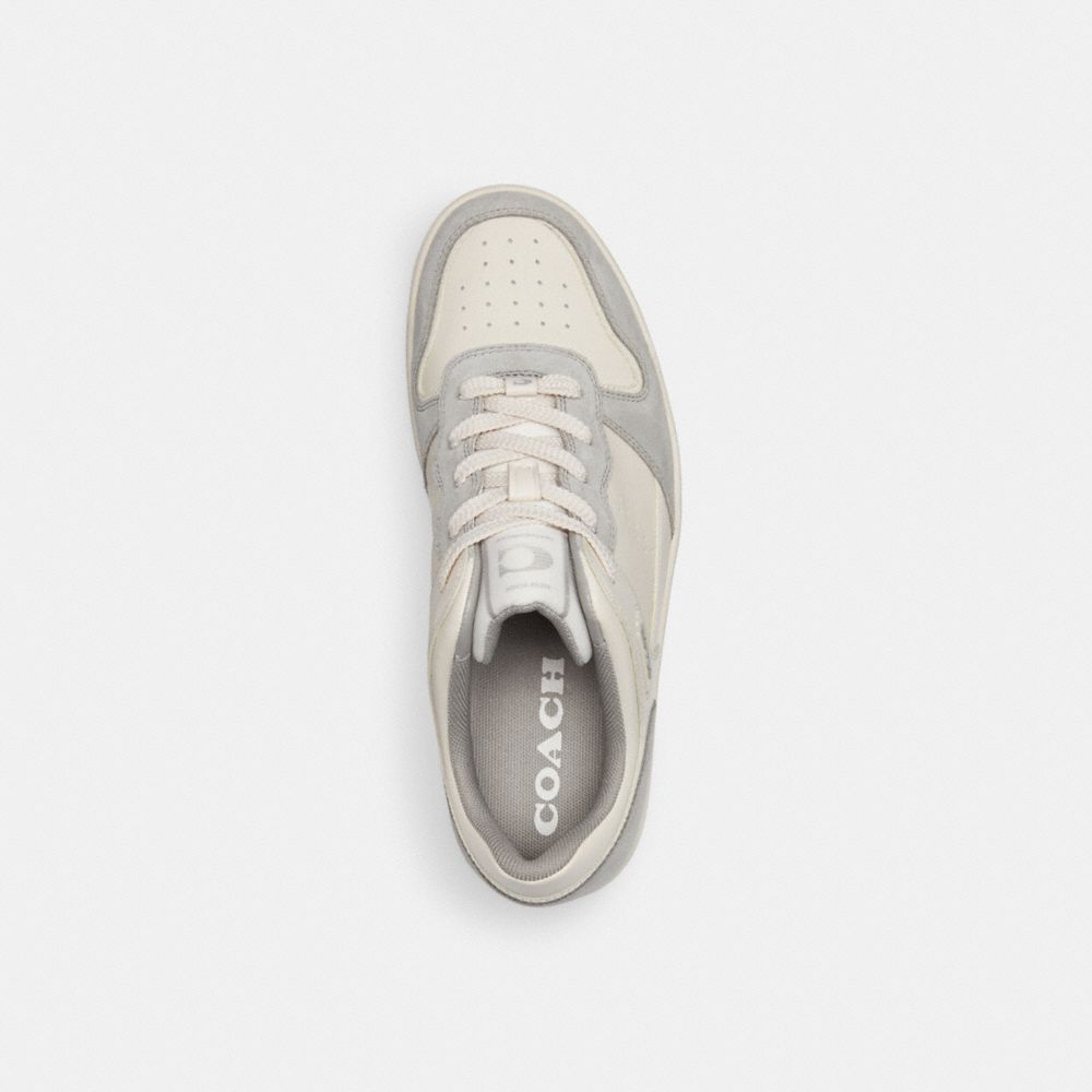 COACH® C201 Low Top Sneakers Dame Grå | DKPJR714