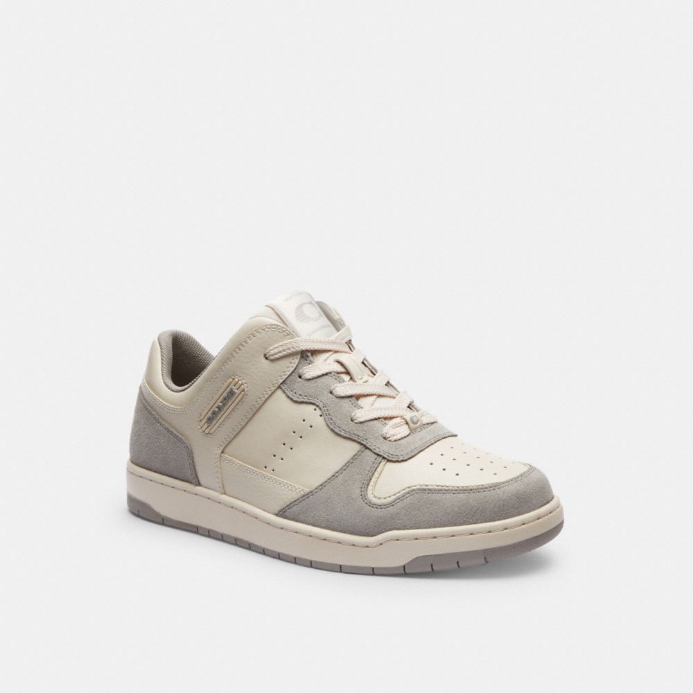 COACH® C201 Low Top Sneakers Dame Grå | DKPJR714