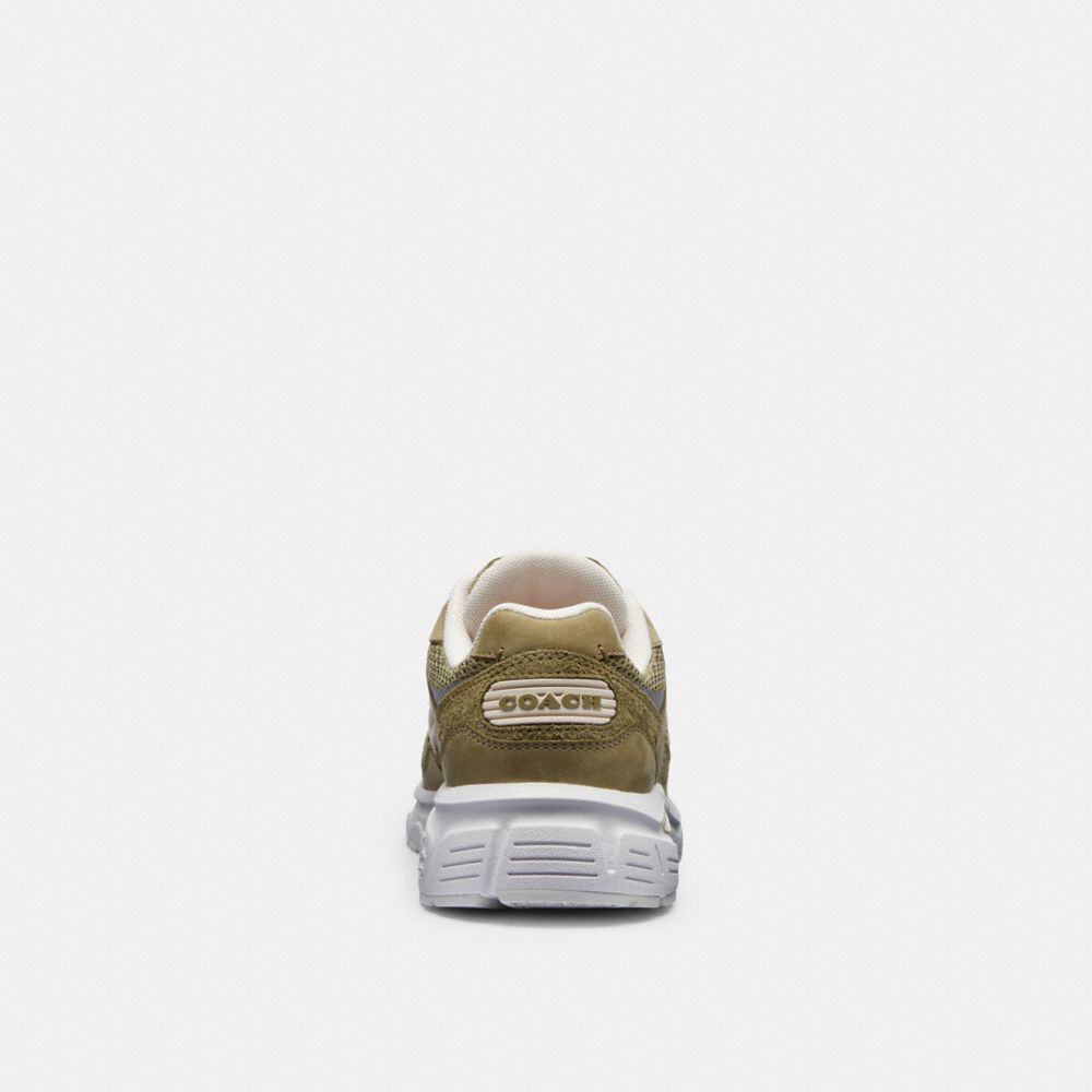 COACH® C301 Sneakers Dame Olivengrøn | DKJPB707