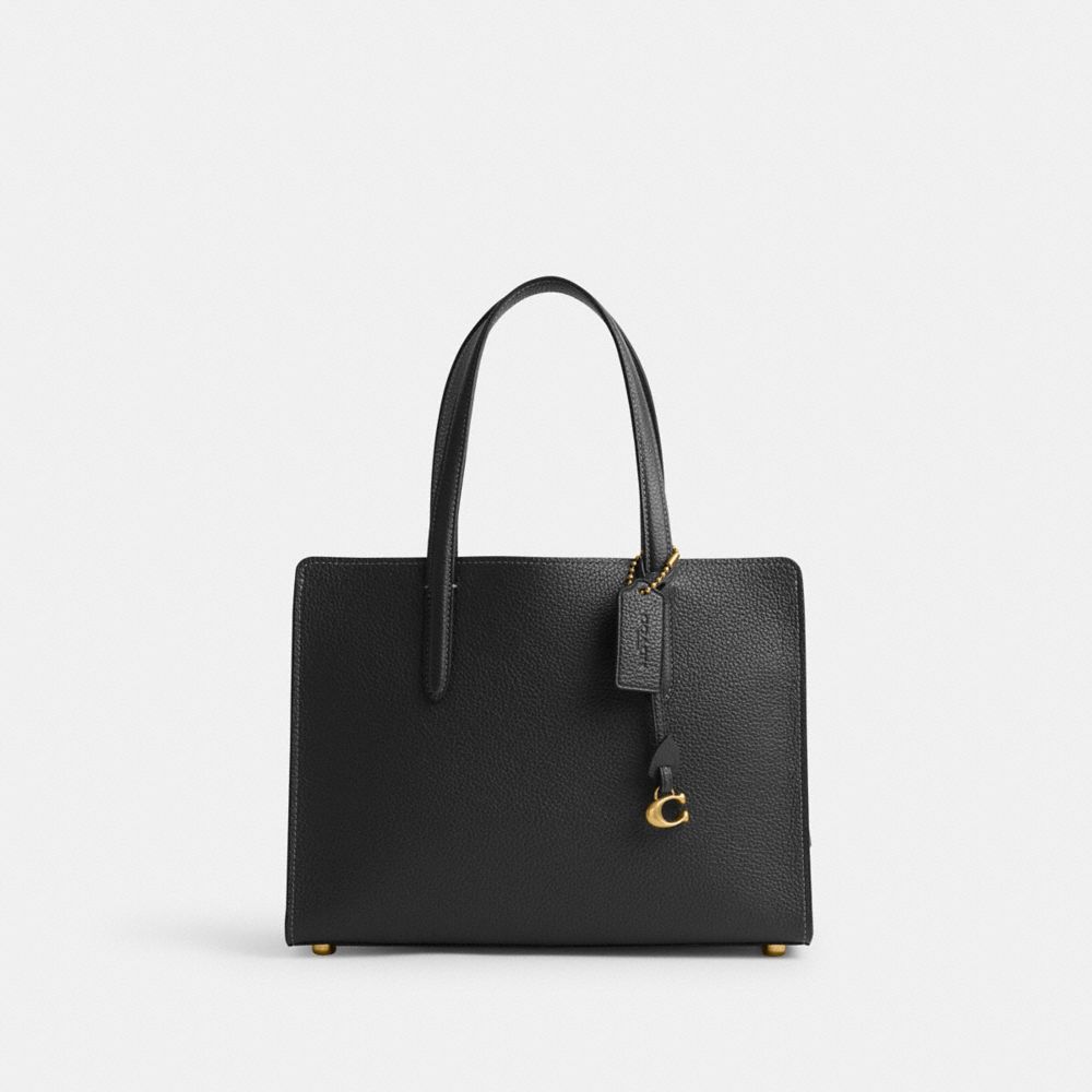 COACH® Carter Carryall 28 Håndtaske Dame Sort | DKEBW253