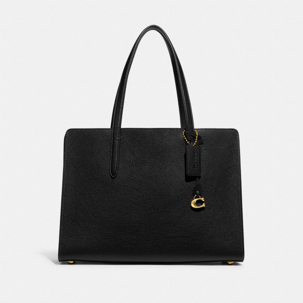 COACH® Carter Carryall Håndtaske Dame Sort | DKWNE254