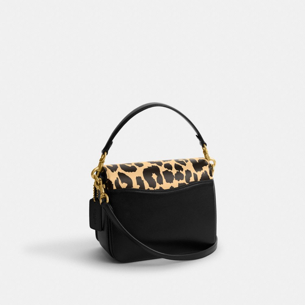 COACH® Cassie 19 With Leopard Print Crossbody Taske Dame Leopard Flerfarvede | DKQME308