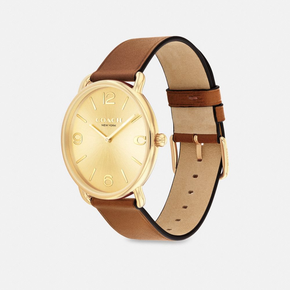 COACH® Elliot, 41 Mm Ur Herre Brune | DKGSM790