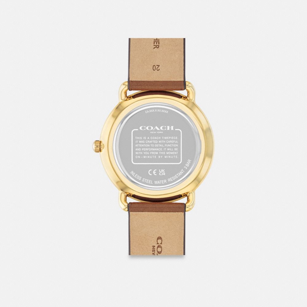 COACH® Elliot, 41 Mm Ur Herre Brune | DKGSM790