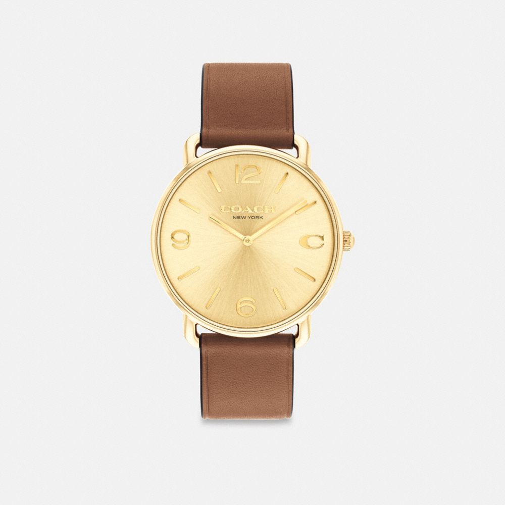 COACH® Elliot, 41 Mm Ur Herre Brune | DKGSM790