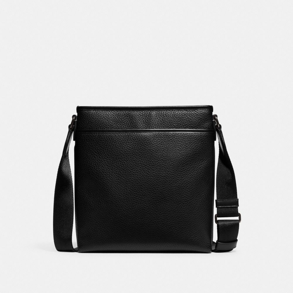 COACH® Gotham Slim Crossbody Crossbody Taske Herre Sort | DKVRS857