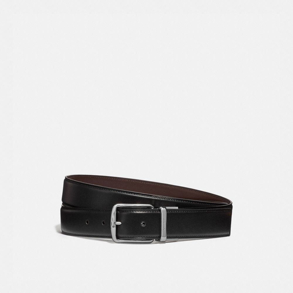 COACH® Harness Buckle Cut To Size Reversible, 32 Mm Bælte Herre Sort Brune | DKYXR822