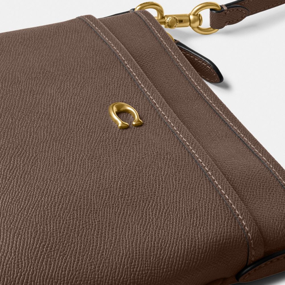 COACH® Kitt Messenger Crossbody Taske Dame Mørkegrå | DKZUP288