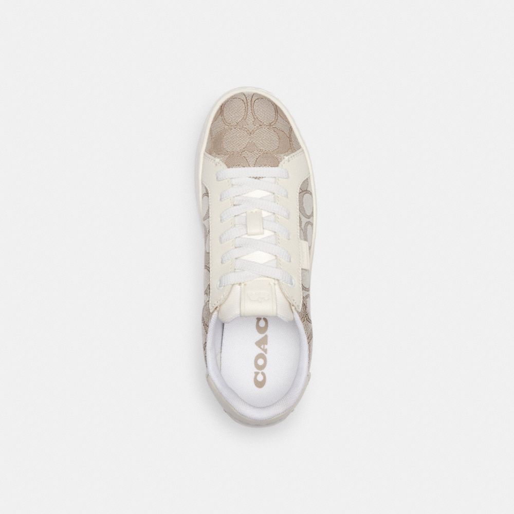 COACH® Lowline Low Top Sneakers Dame Grå | DKZUX704