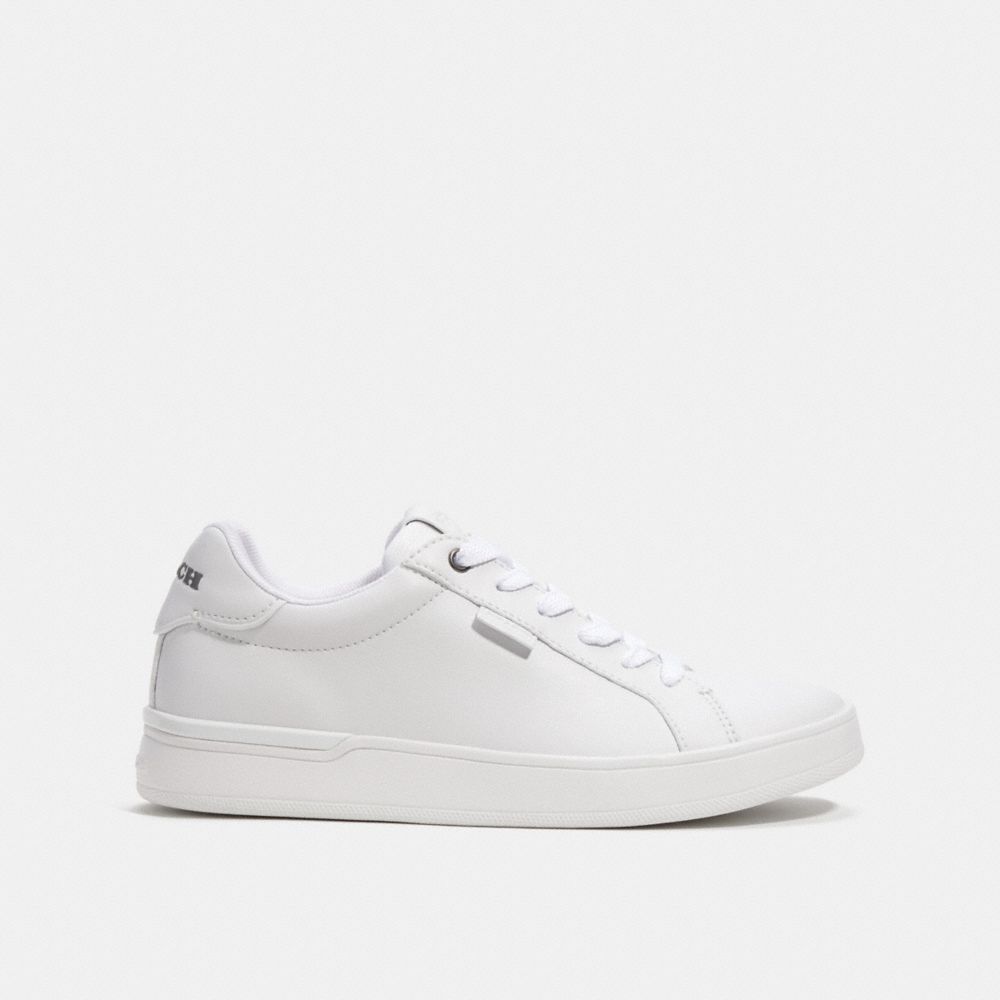 COACH® Lowline Low Top Sneakers Dame Hvide | DKXYZ703