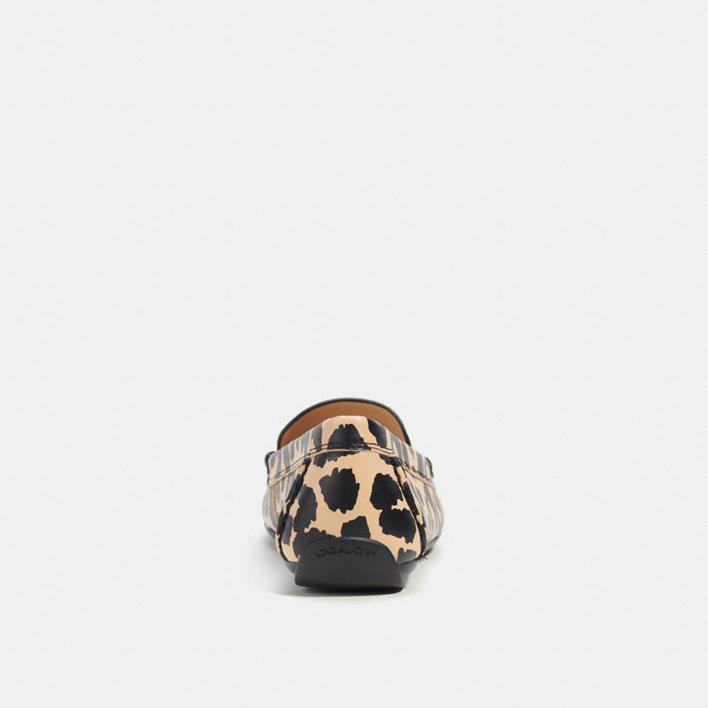 COACH® Marley Driver With Leopard Print Fritidssko Dame Leopard | DKXYK755