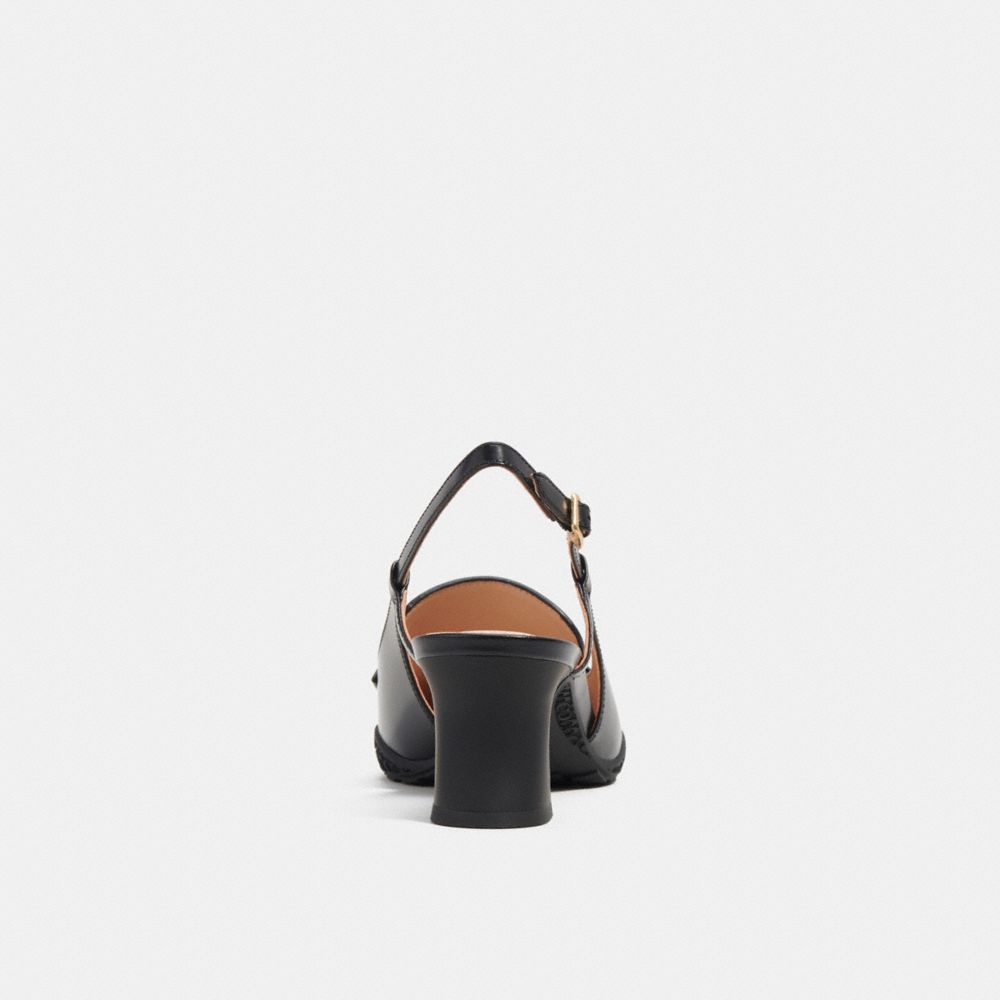 COACH® Nikola Hybrid Slingback Fritidssko Dame Sort | DKCTJ754