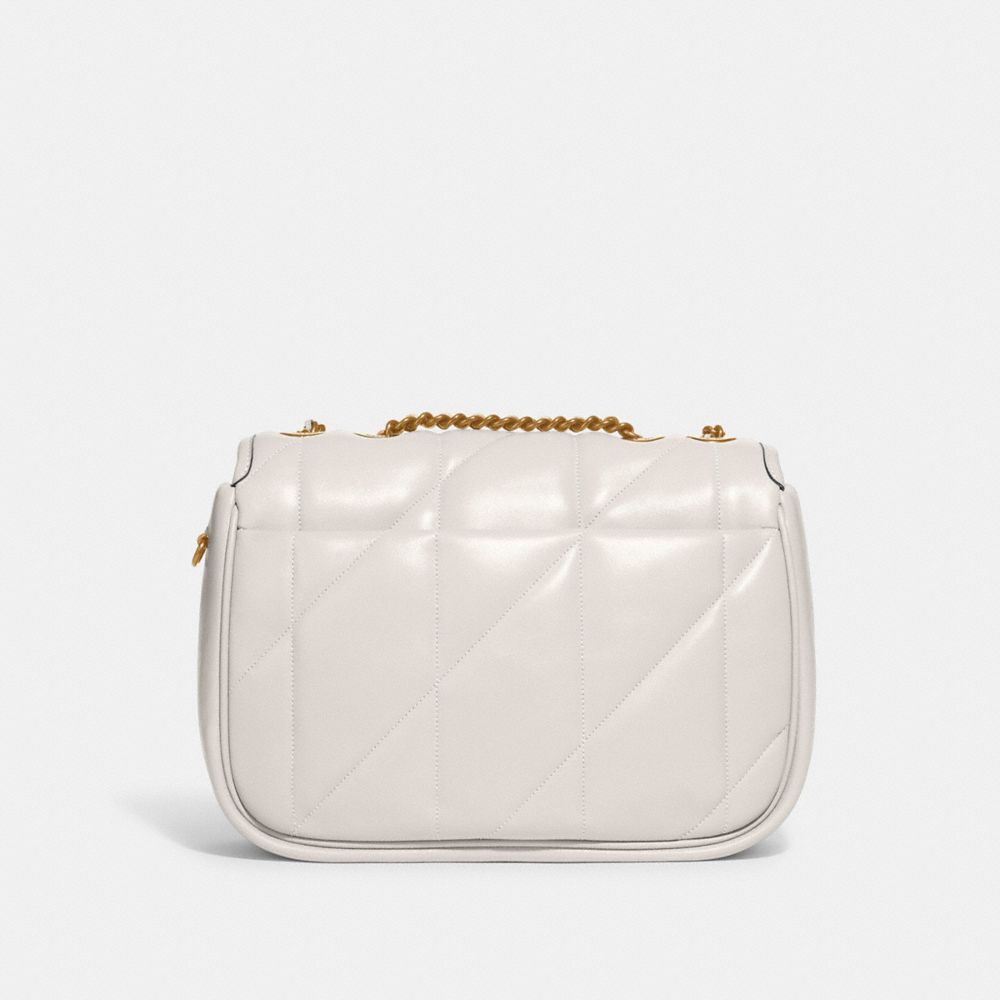 COACH® Pillow Madison With Quilting Skulder Taske Dame Hvide | DKILM196