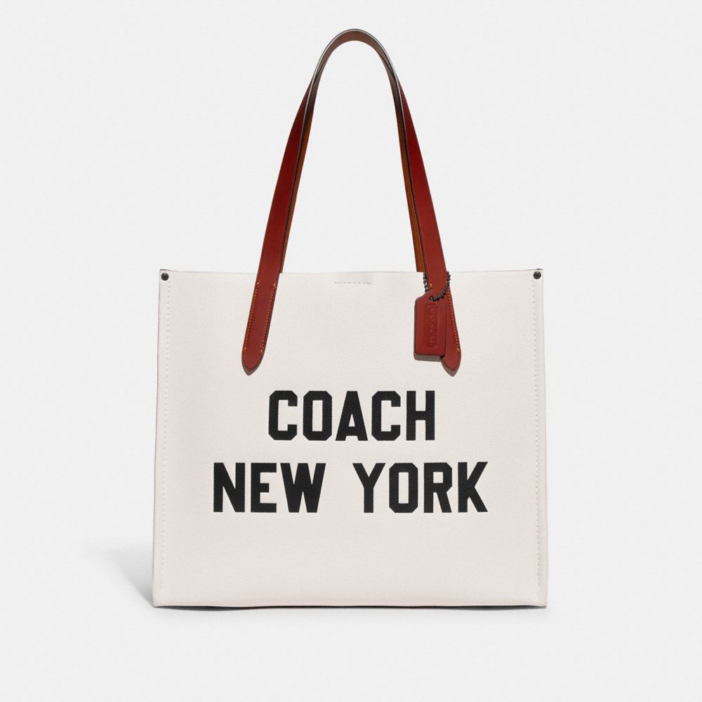 COACH® Relay With Graphic Mulepose Dame Flerfarvede | DKUZW145