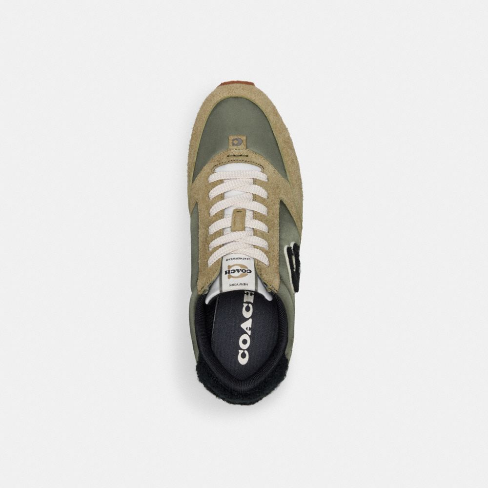 COACH® Runner Sneakers Dame Grøn | DKNWD696