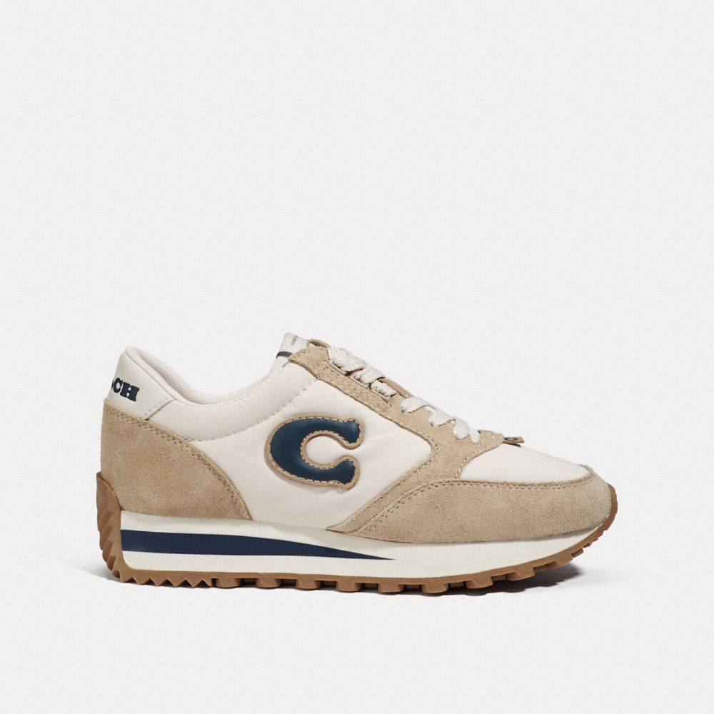 COACH® Runner Sneakers Herre Hvide | DKUZS938