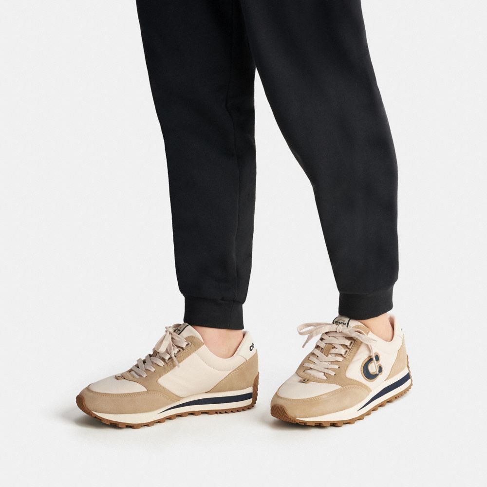 COACH® Runner Sneakers Herre Hvide | DKUZS938