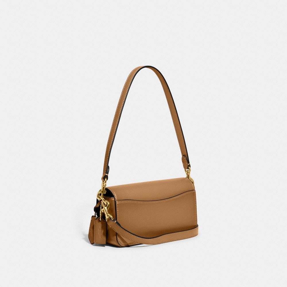 COACH® Studiouette Crossbody Taske Dame Lysebrune | DKMQE281